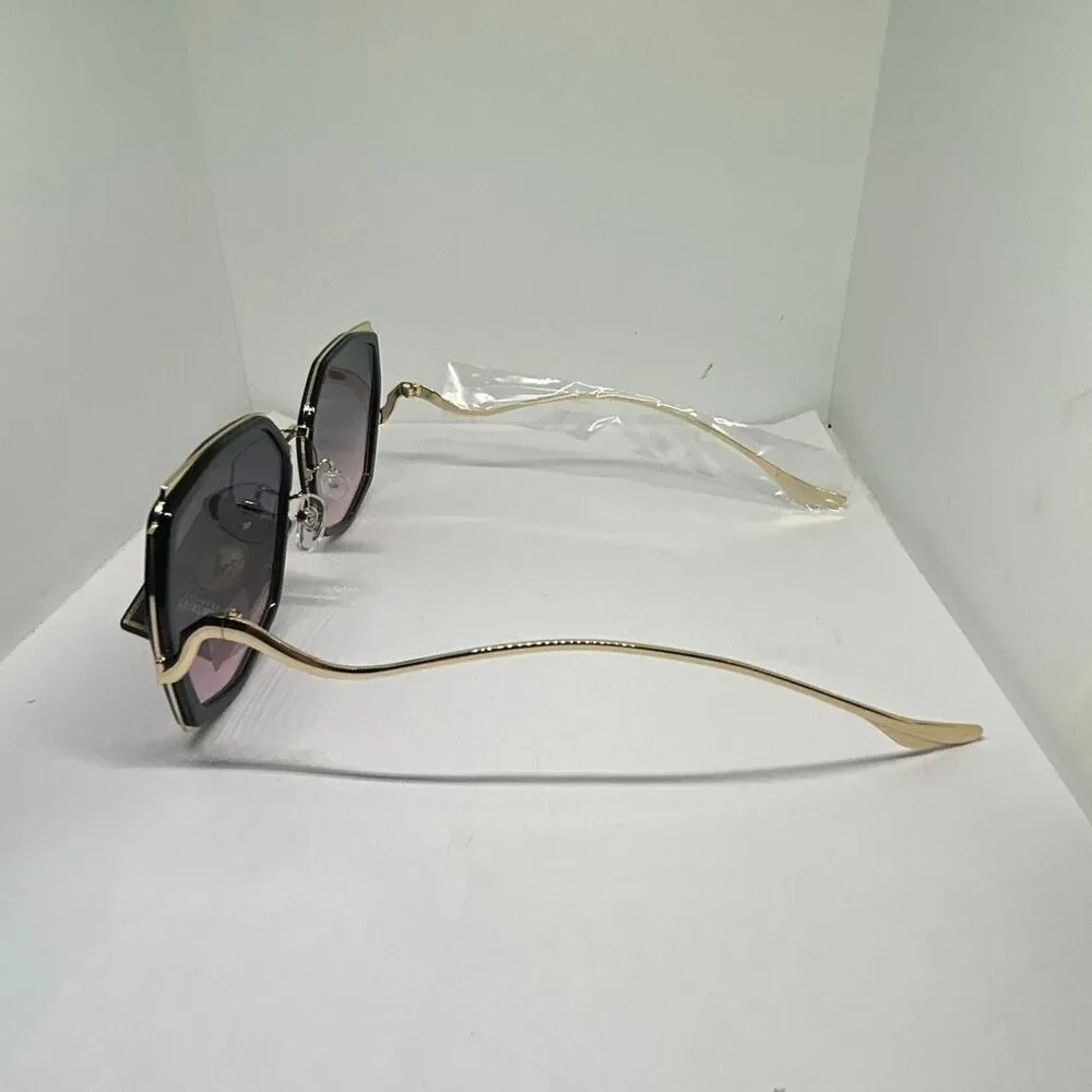VG Luxury Geometric Oversized Fashion Sunglasses UV400 Designer Style New